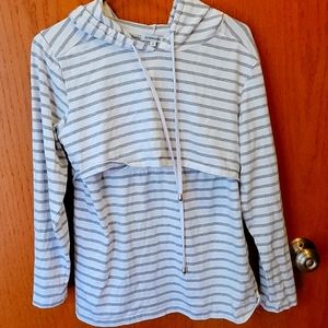 Nursing Hooded Sweatshirt